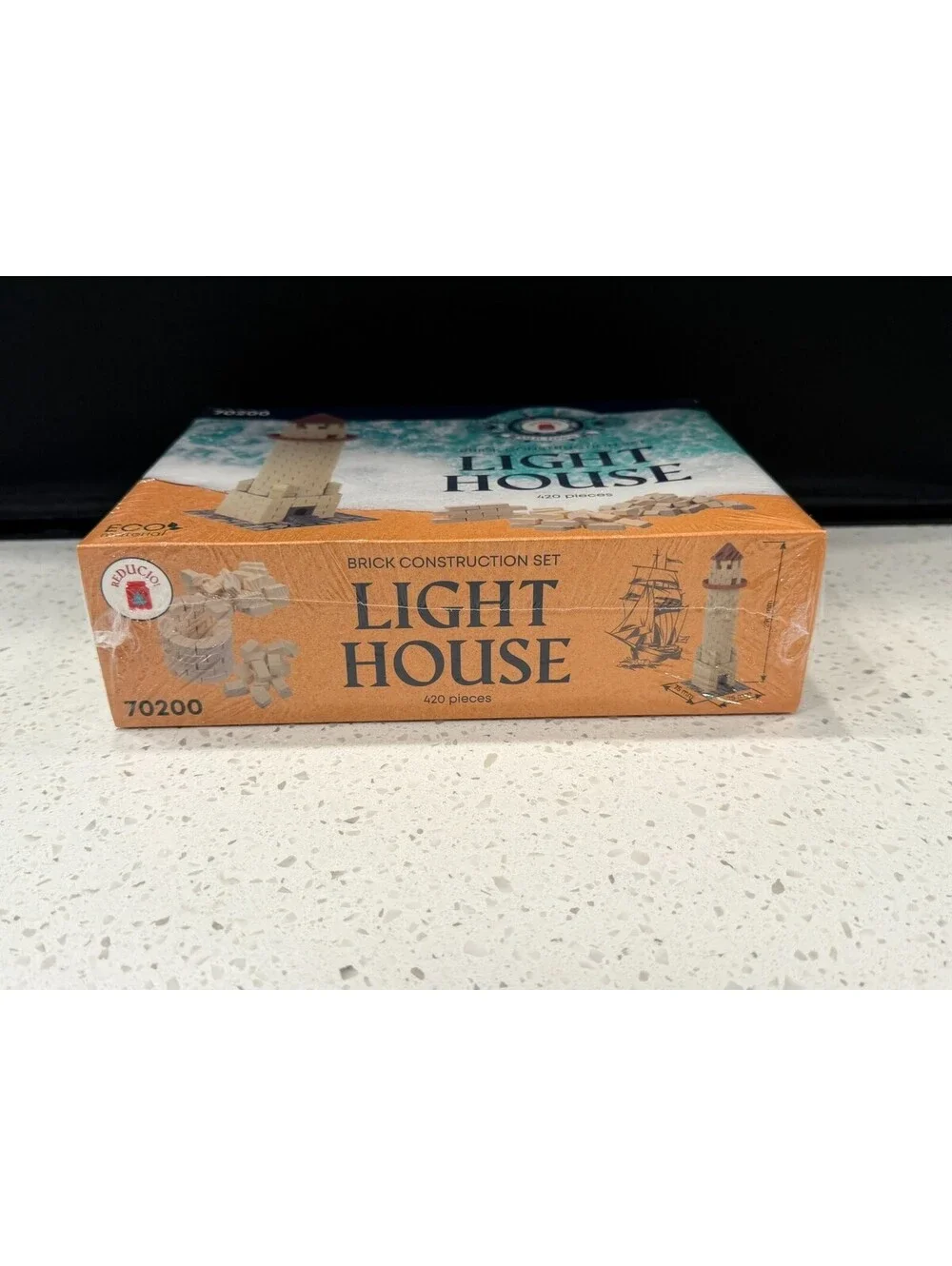 Wise Elk Lighthouse Mini Bricks Constructor Set